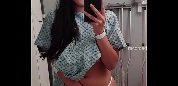 Quarantined Teen Almost Caught Masturbating In Hospital Room